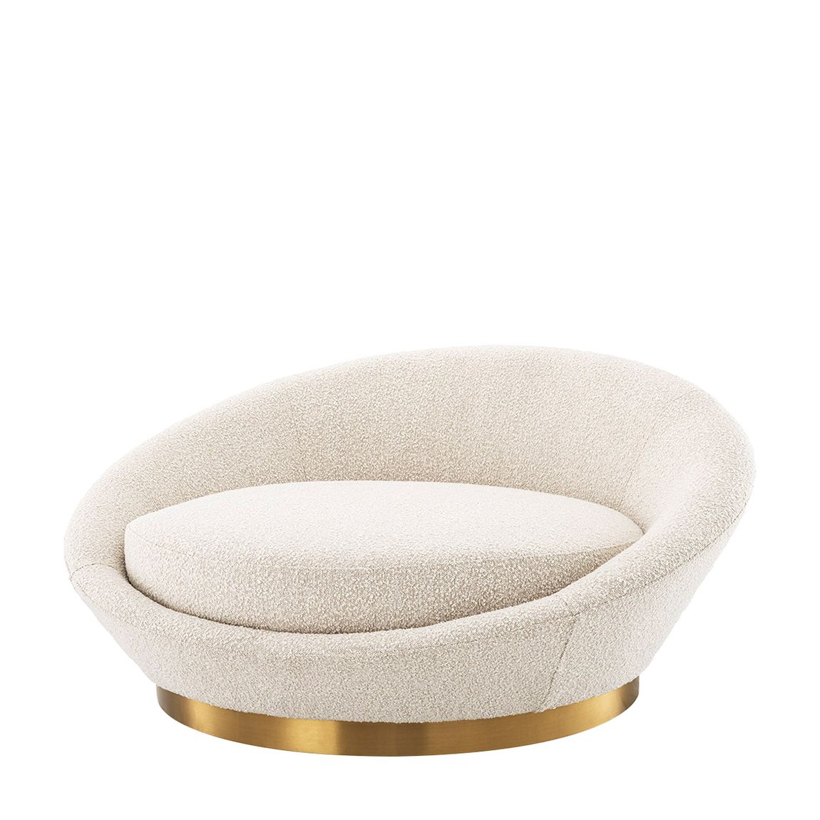 Duardo Sofa, Bouclé Cream main product photo