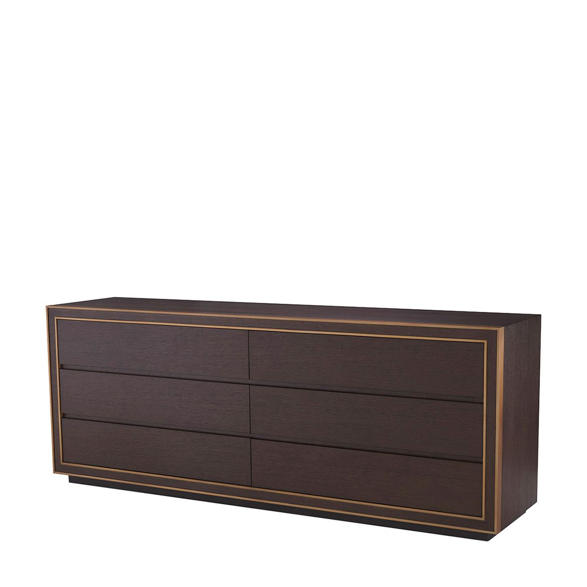 Camelot Drawer Dresser Large, Brown Oak Veneer main product photo