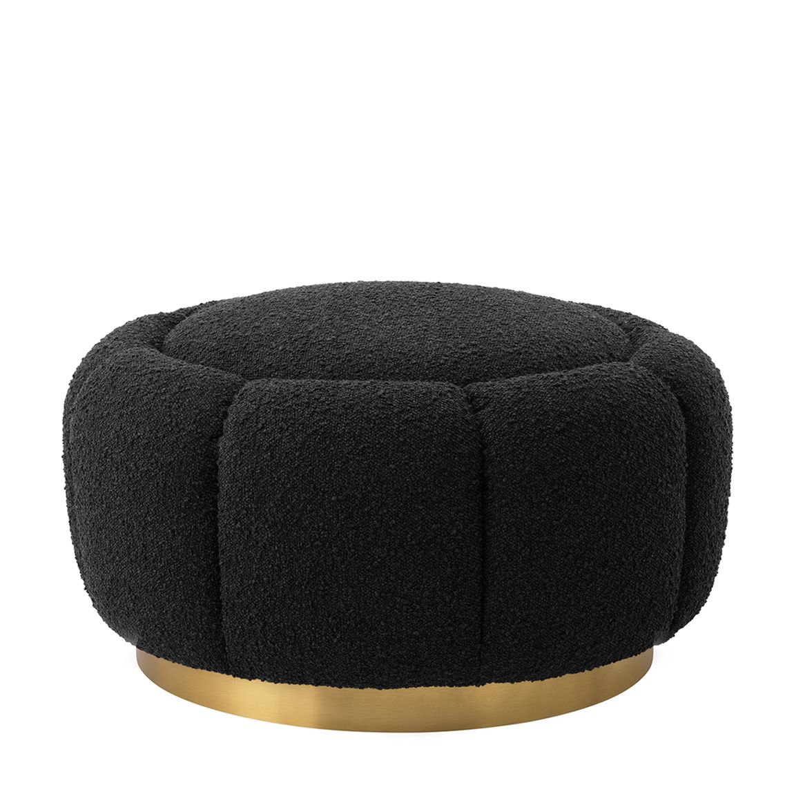 Inger Ottoman, Bouclé Black main product photo
