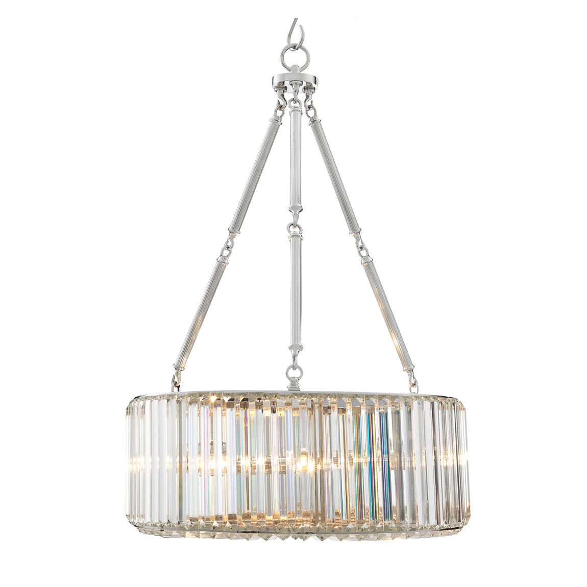 Infinity Chandelier, Nickel main product photo