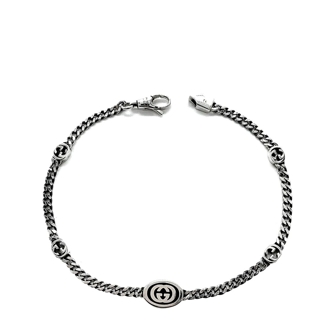 925 sterling silver Gucci Interlocking Bracelet main product photo