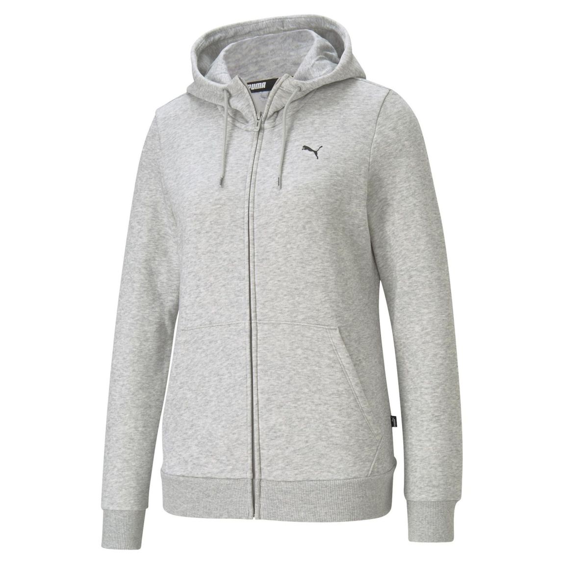 Full Zip Hoodie Cotton Grey main product photo