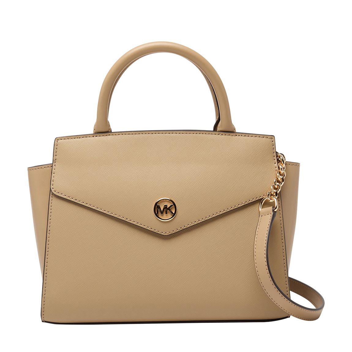 Camel Michael Kors Esther Satchel Handbag main product photo