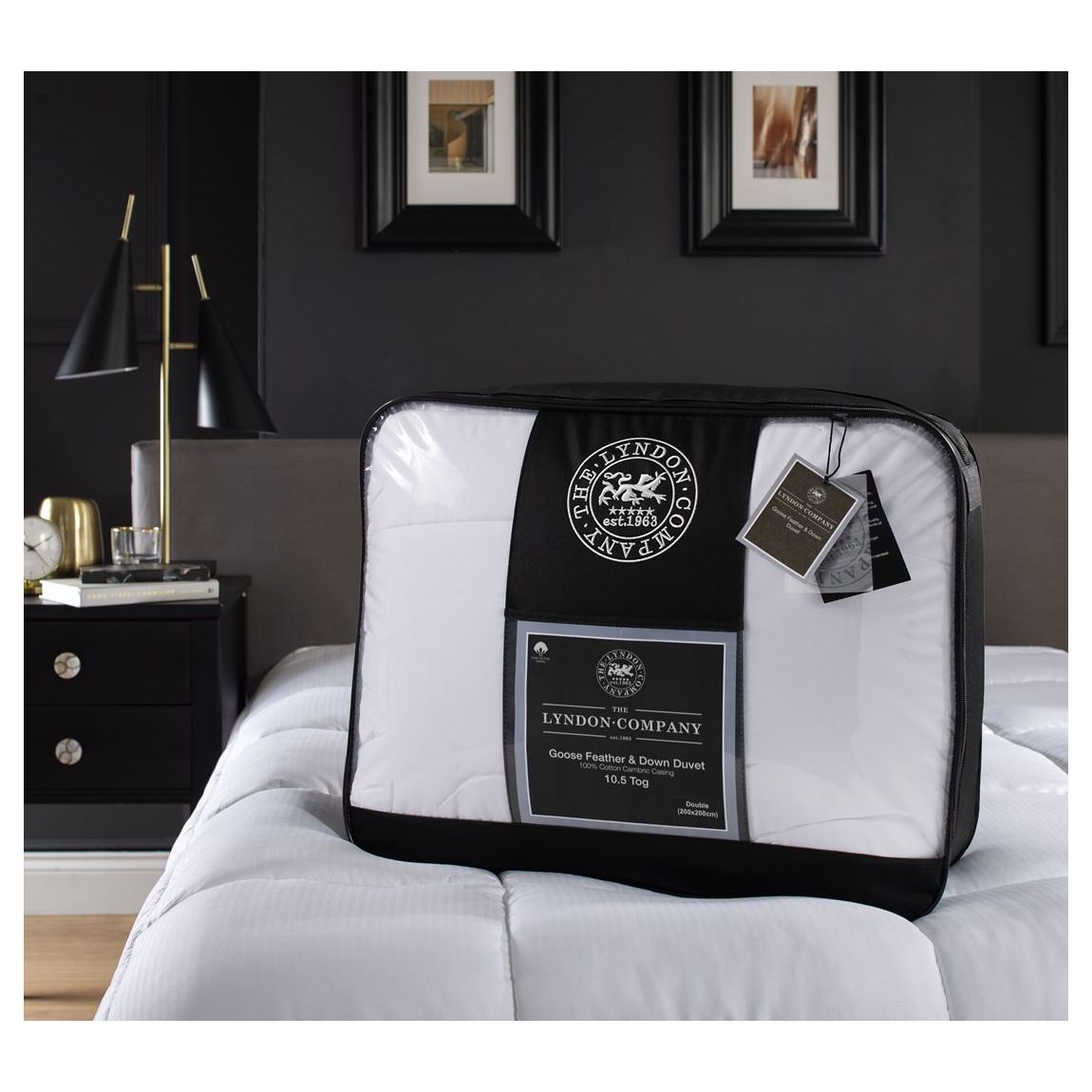 Luxe Goose Feather and Down Duvet 13.5 Tog King main product photo