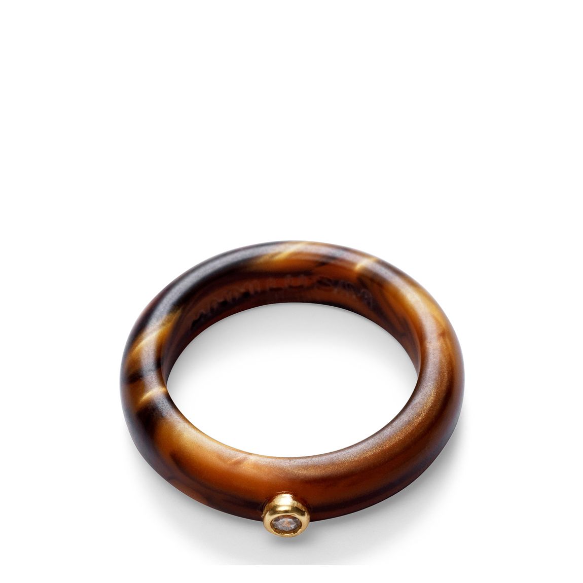 Gold Eye of the Tiger Ring S/M main product photo