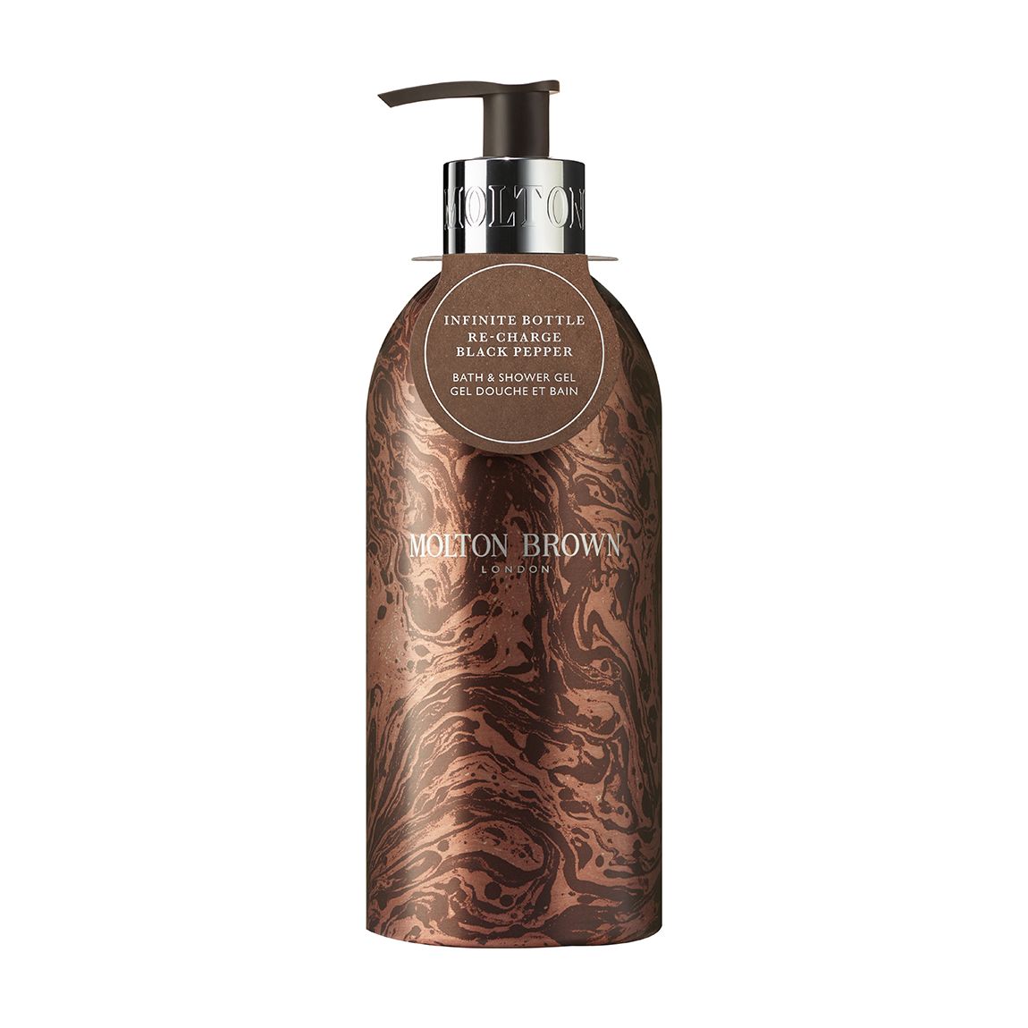 Re-Charge Black Pepper Body Wash Refillable 400ml main product photo