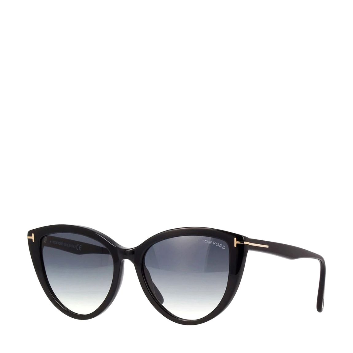Women's Black Tom Ford Isabella Sunglasses 56mm main product photo
