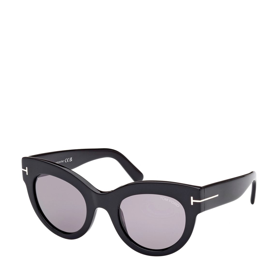 Women's Tom Ford Tom Ford Round Black Sunglasses 51mm main product photo