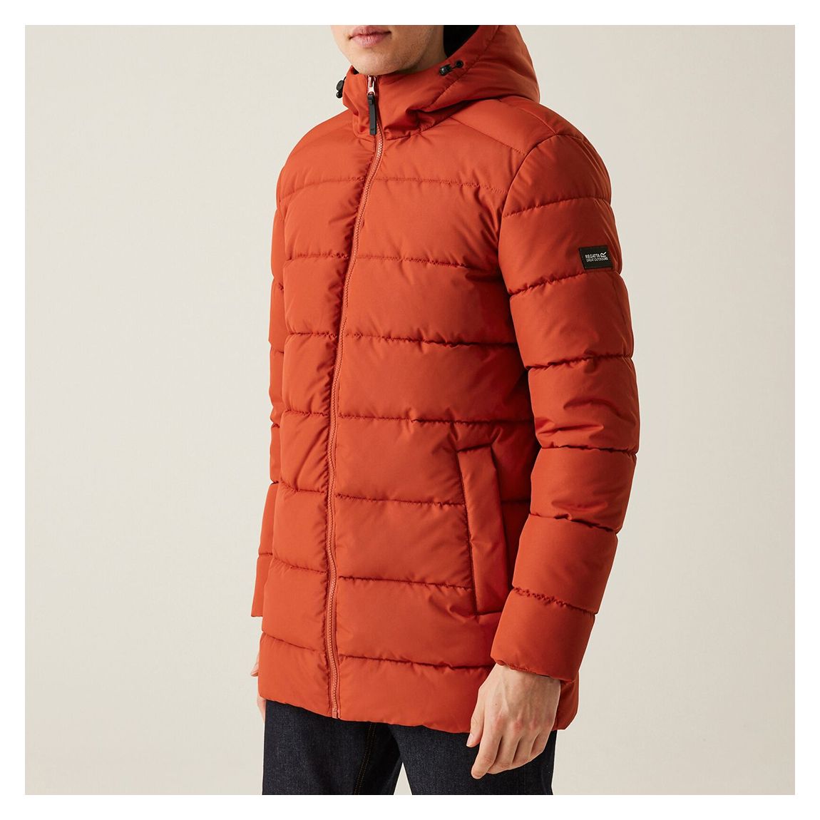 Rusty Red Lakiver Padded Jacket main product photo
