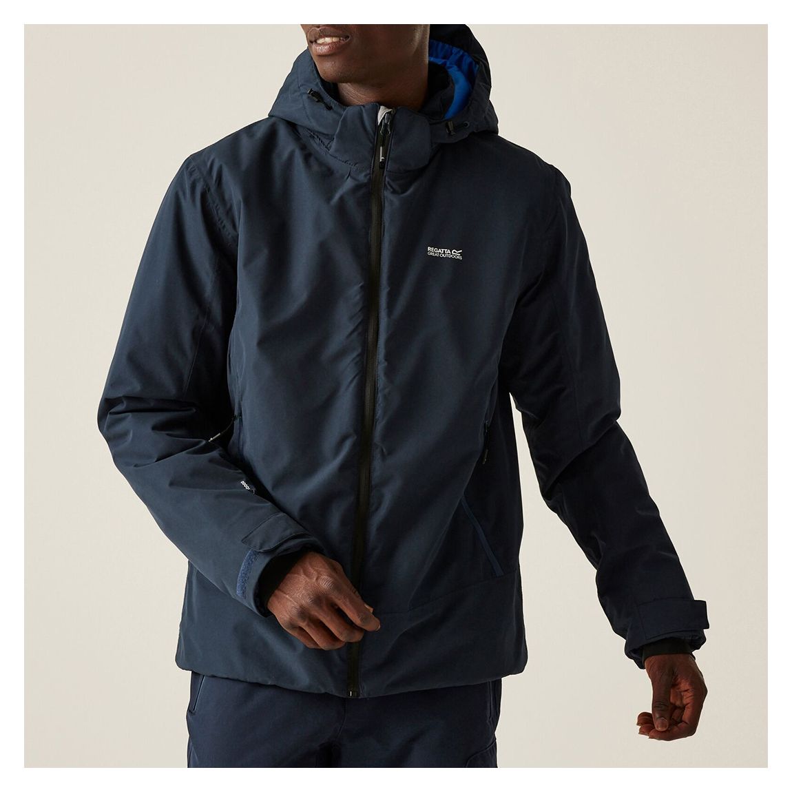 Navy Frelton Waterproof Insulated Jacket main product photo
