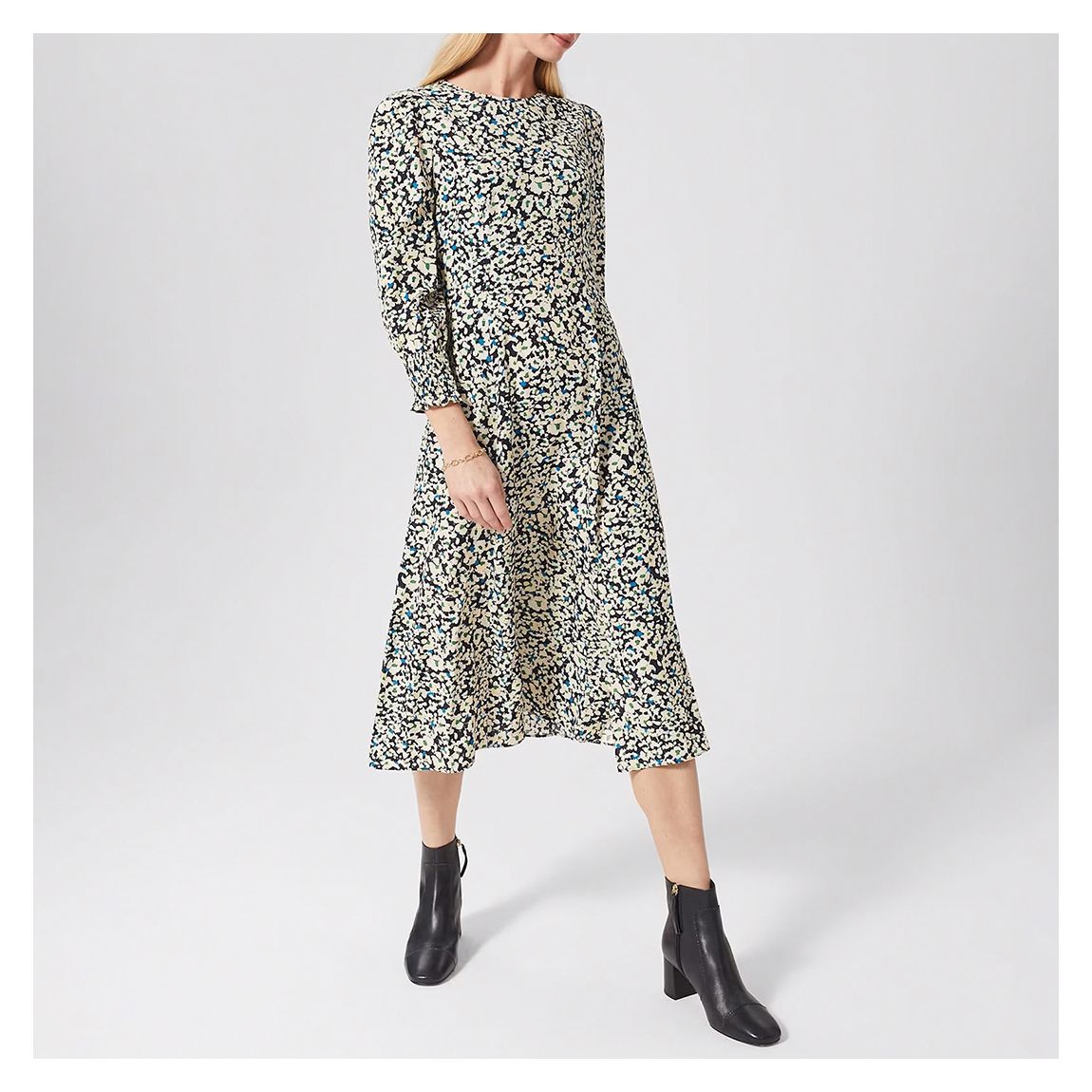 Multi Floral Renata Tea Dress main product photo