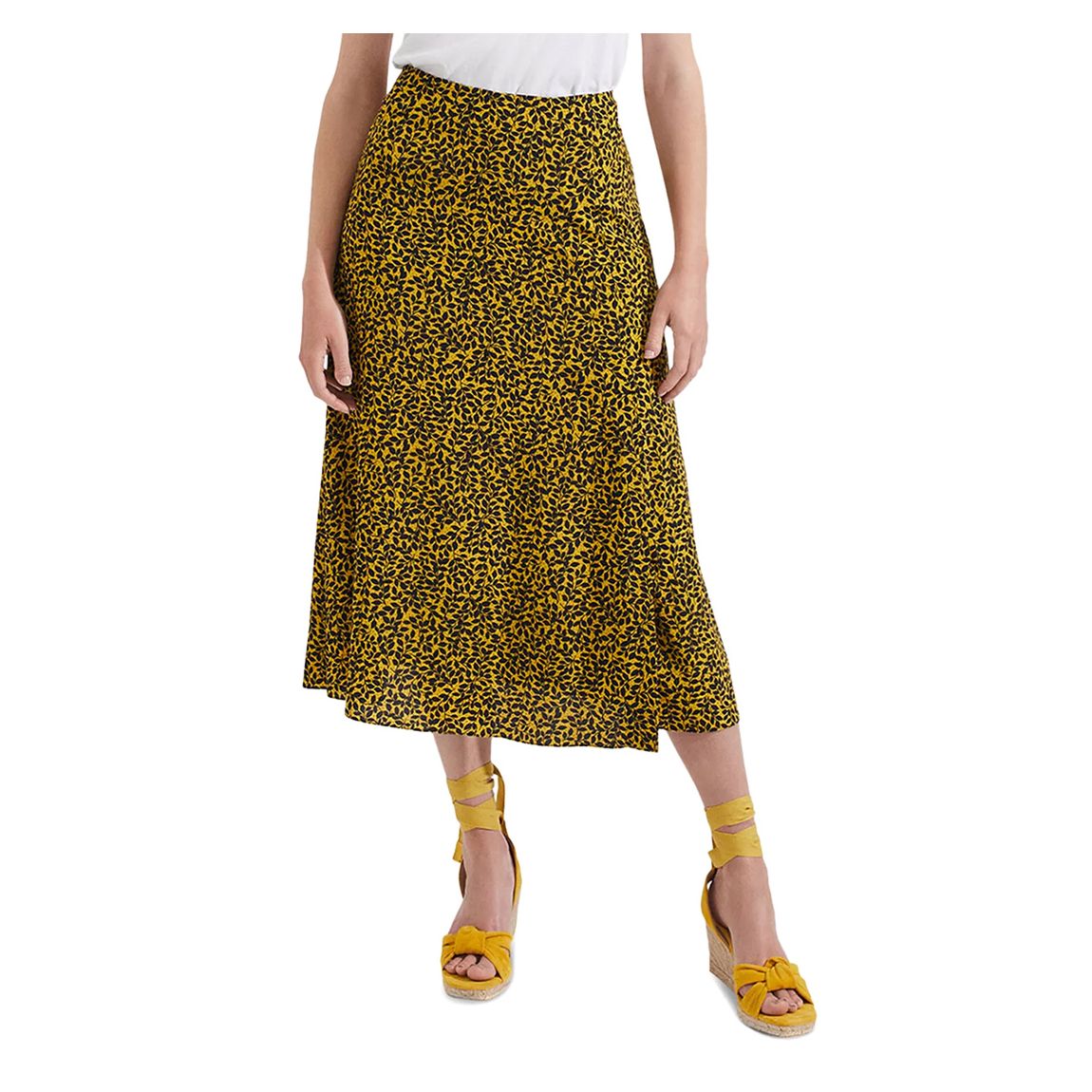 Navy Annette Split Skirt main product photo