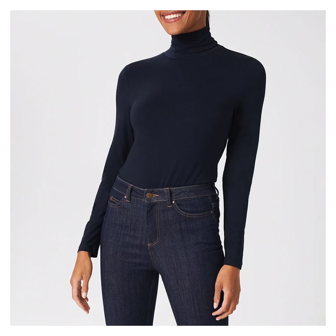 Navy Mischa Roll Neck main product photo