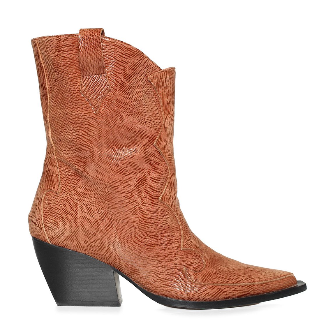 Brown Dallas Heeled Cowboy Boot main product photo
