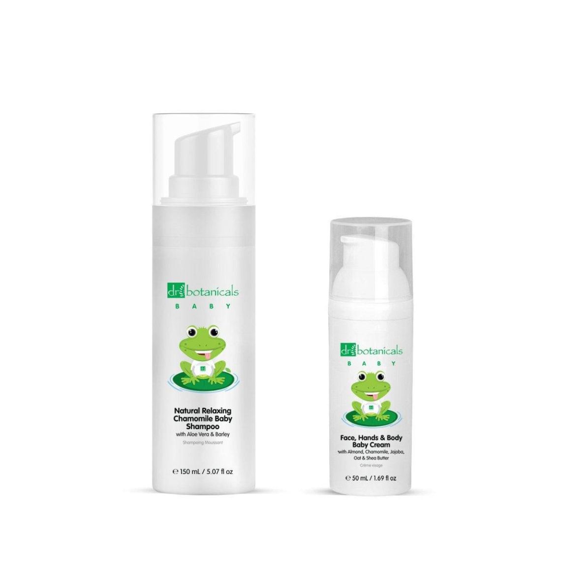 Dr Botanicals Baby Bubble Bath & Cream Kit main product photo