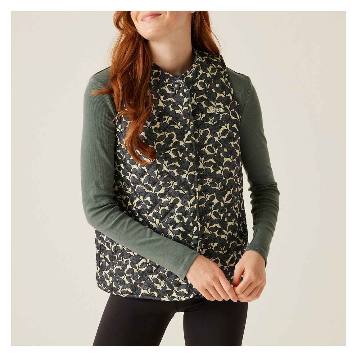 Birdy Grey Orla Kiely Quilted Gilet main product photo