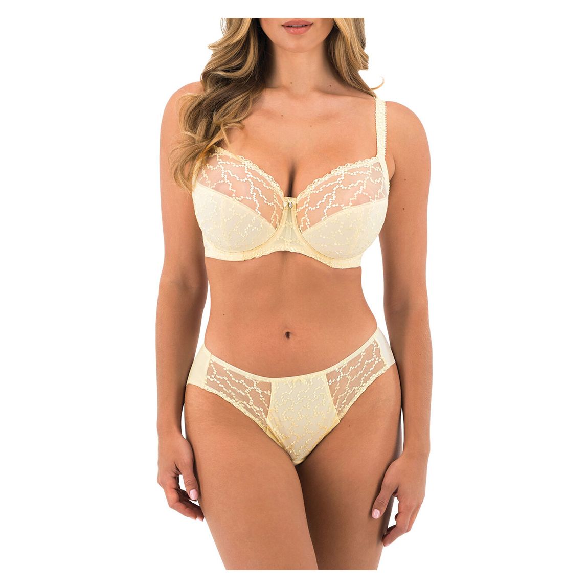 Beige Ana Underwire Side Support Bra main product photo