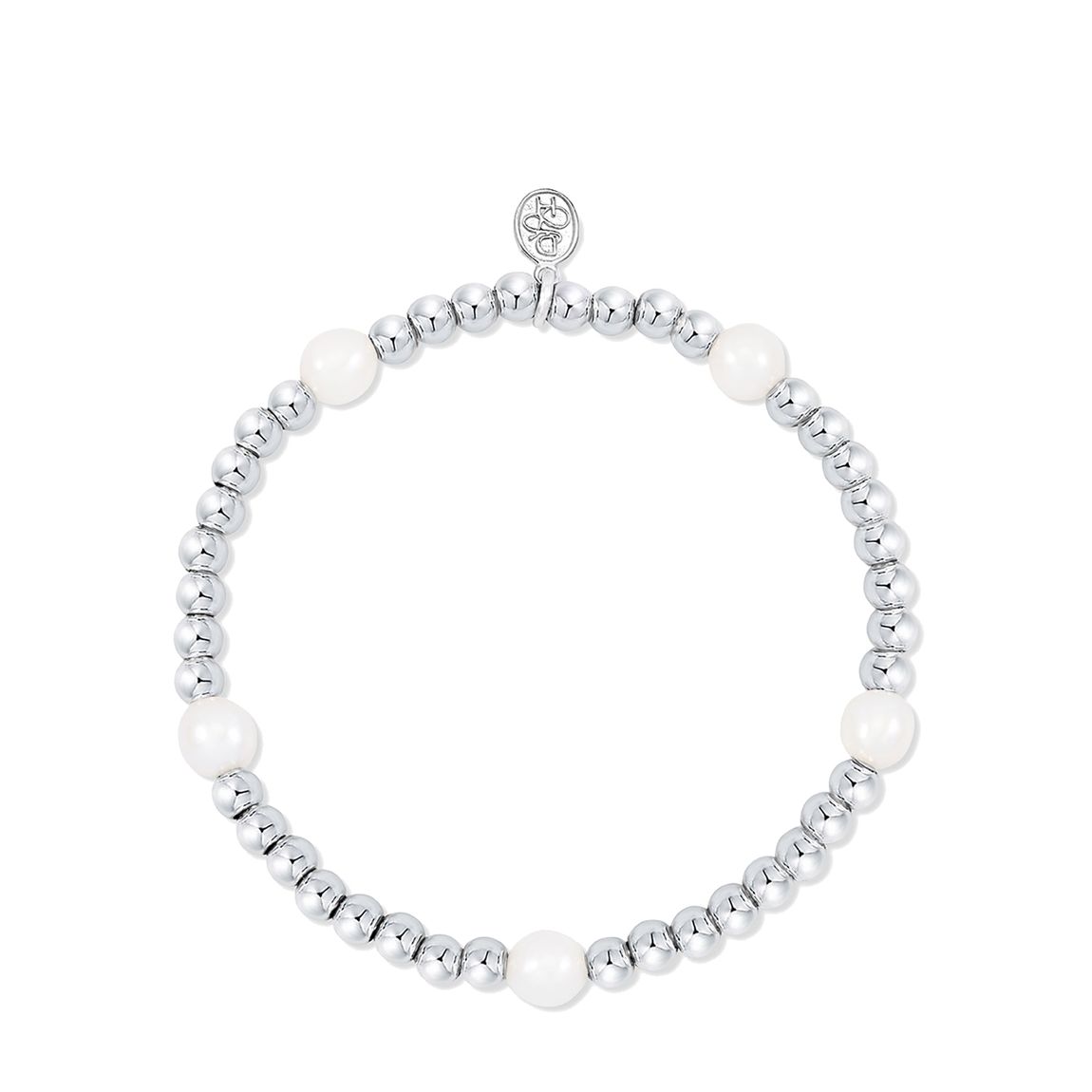 Silver Moonlight' Pearl Misanga Bracelet main product photo