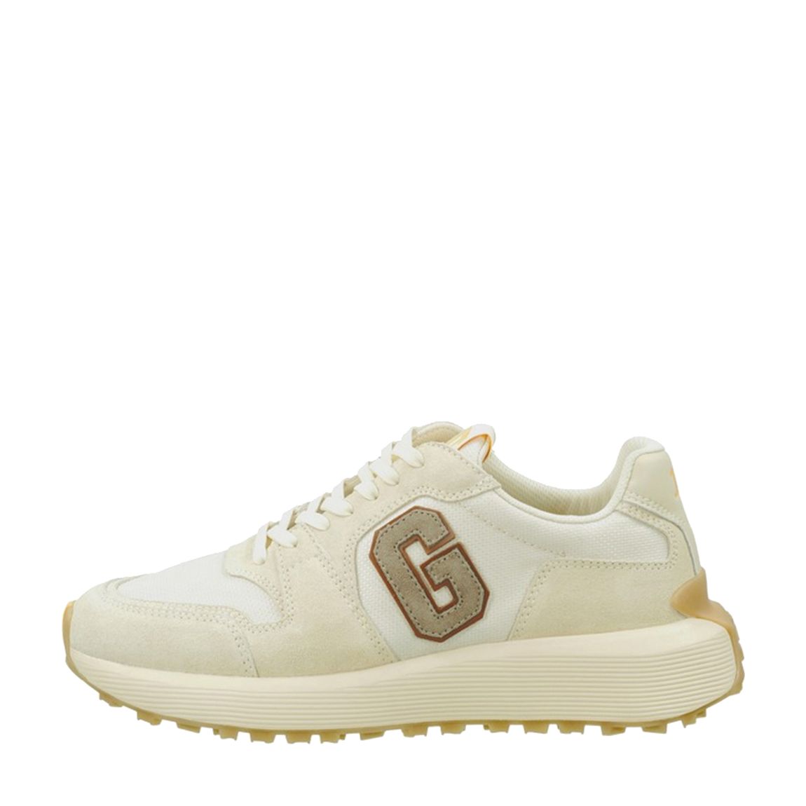 Men's Beige Ronder Suede Trainers main product photo