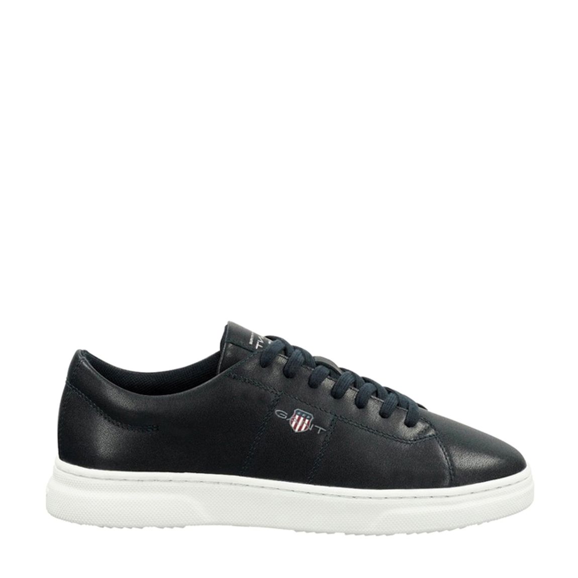 Men's Navy Joree Leather Trainer main product photo