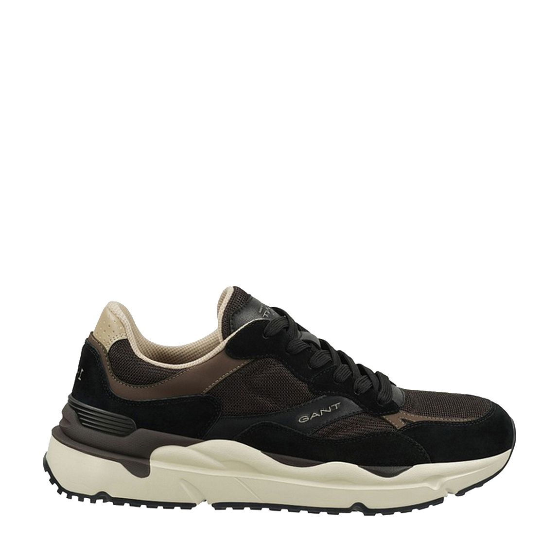 Men's Black Zupimon Suede Trainer main product photo