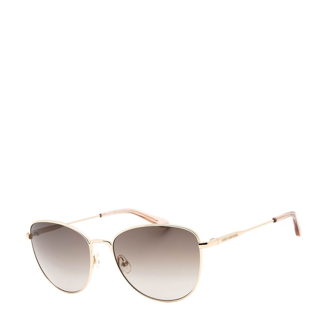 Women's Round Gold Sunglasses 57mm main product photo
