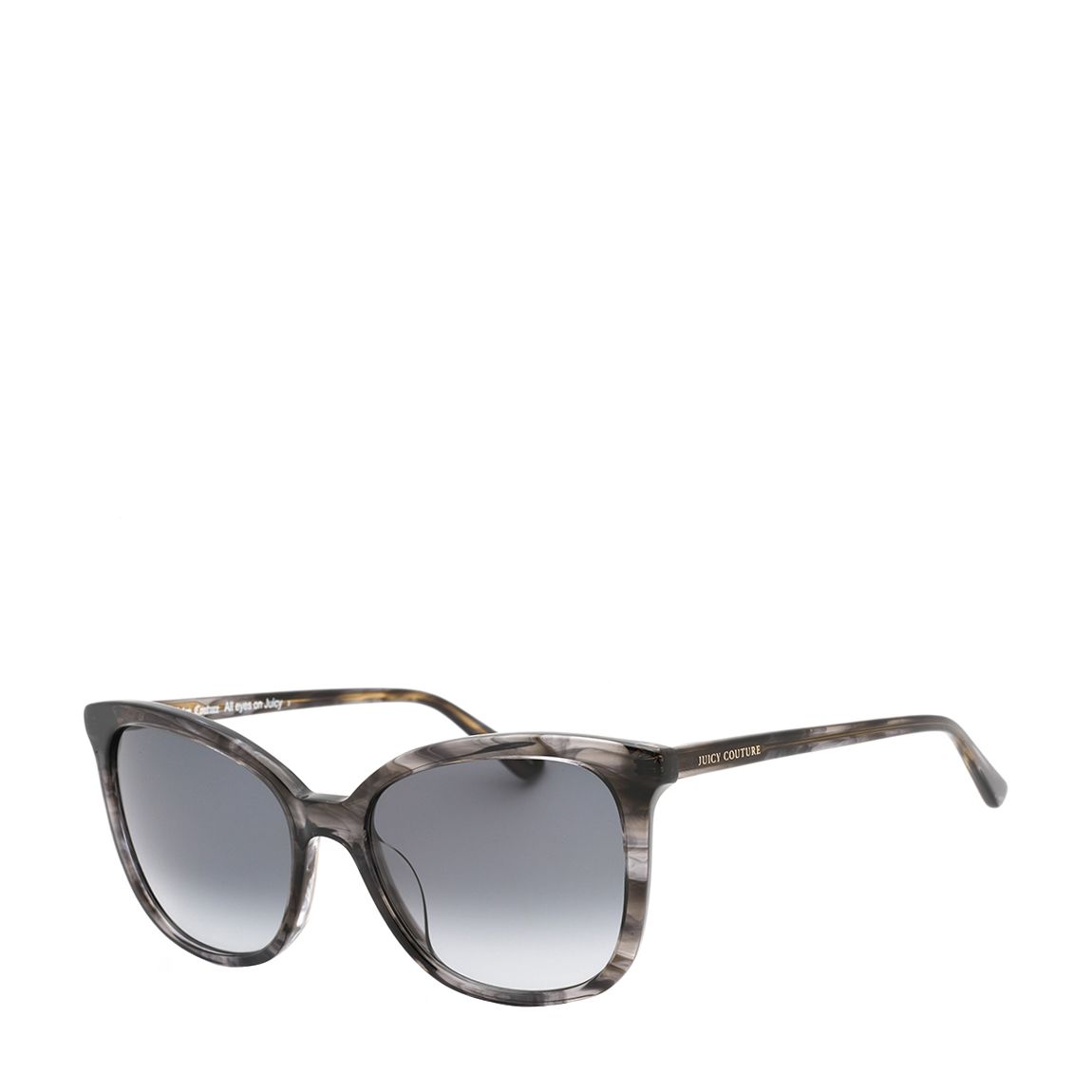 Women's Square Black Sunglasses 46mm main product photo