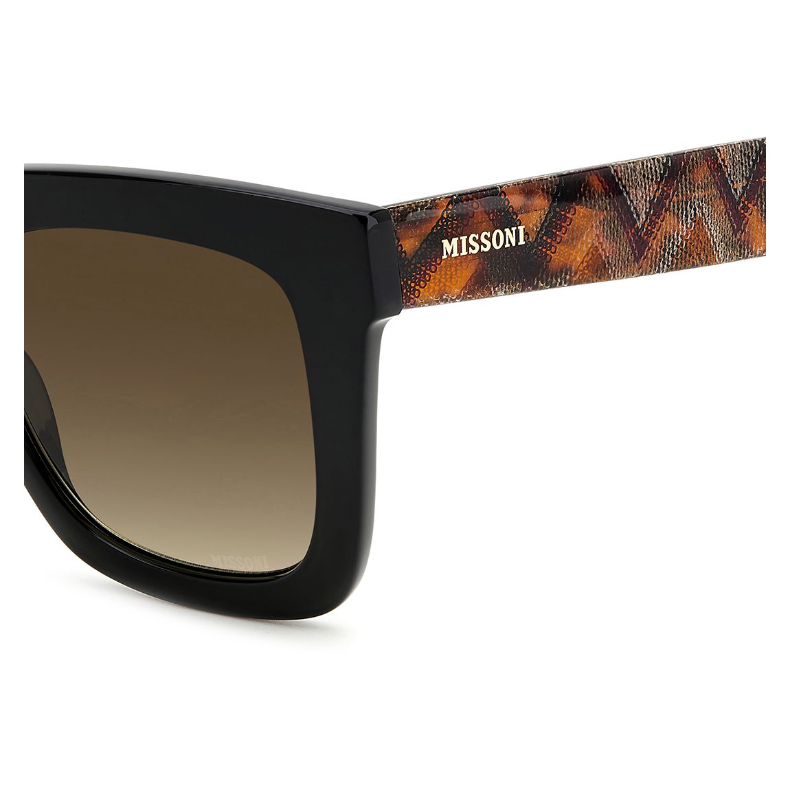 Black Square Sunglasses 52mm