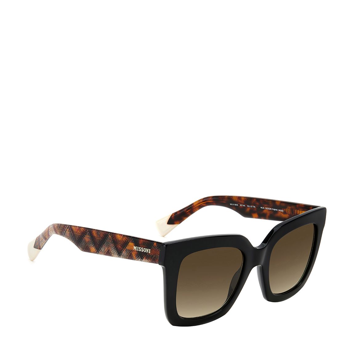 Black Square Sunglasses 52mm