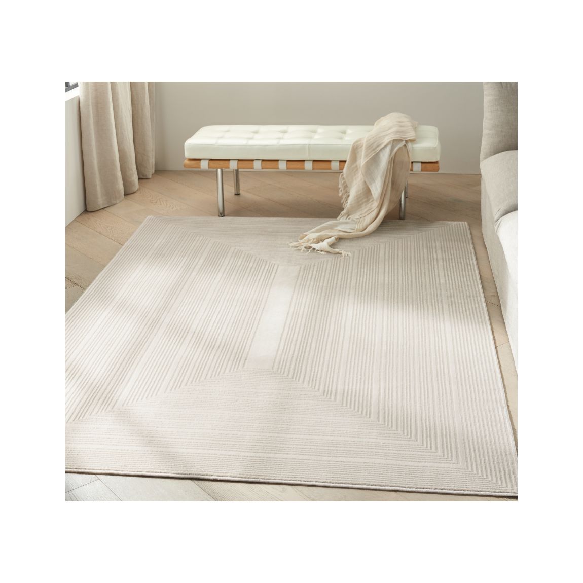 Irradiant 02 Ivory 366cm x 274cm Rug main product photo