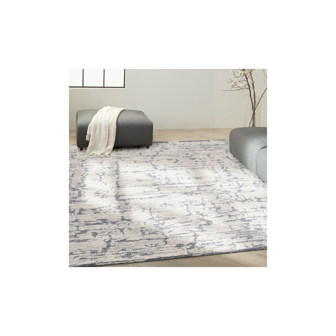 Sculptural 01 Blue 351cm x 259cm Rug main product photo