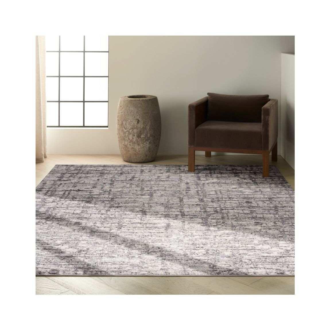 Rush 02 Ivory Grey 305cm x 244cm Rug main product photo