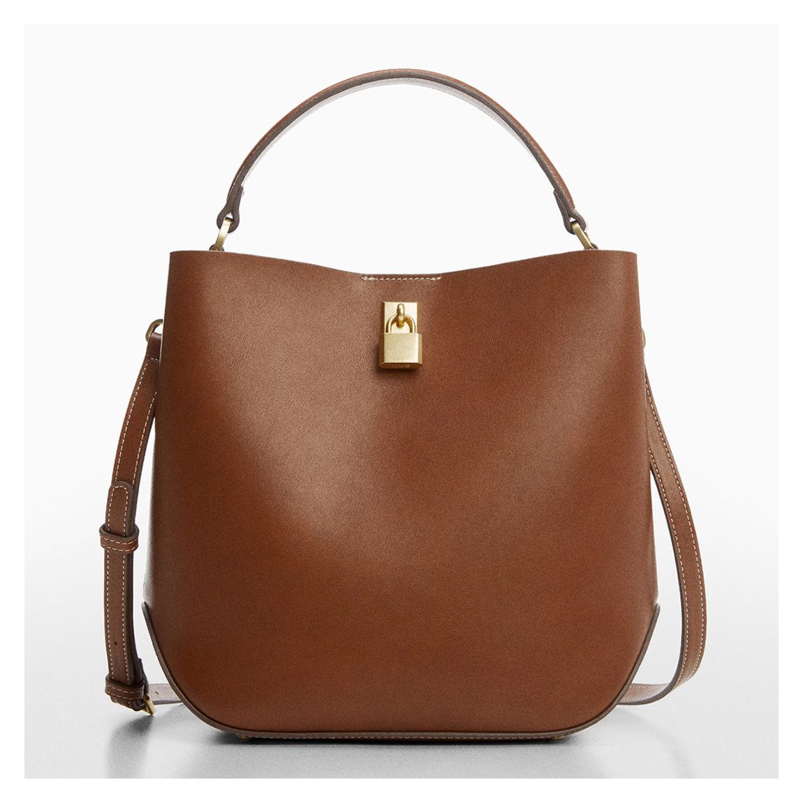 Brown Leather Miguel Bag main product photo