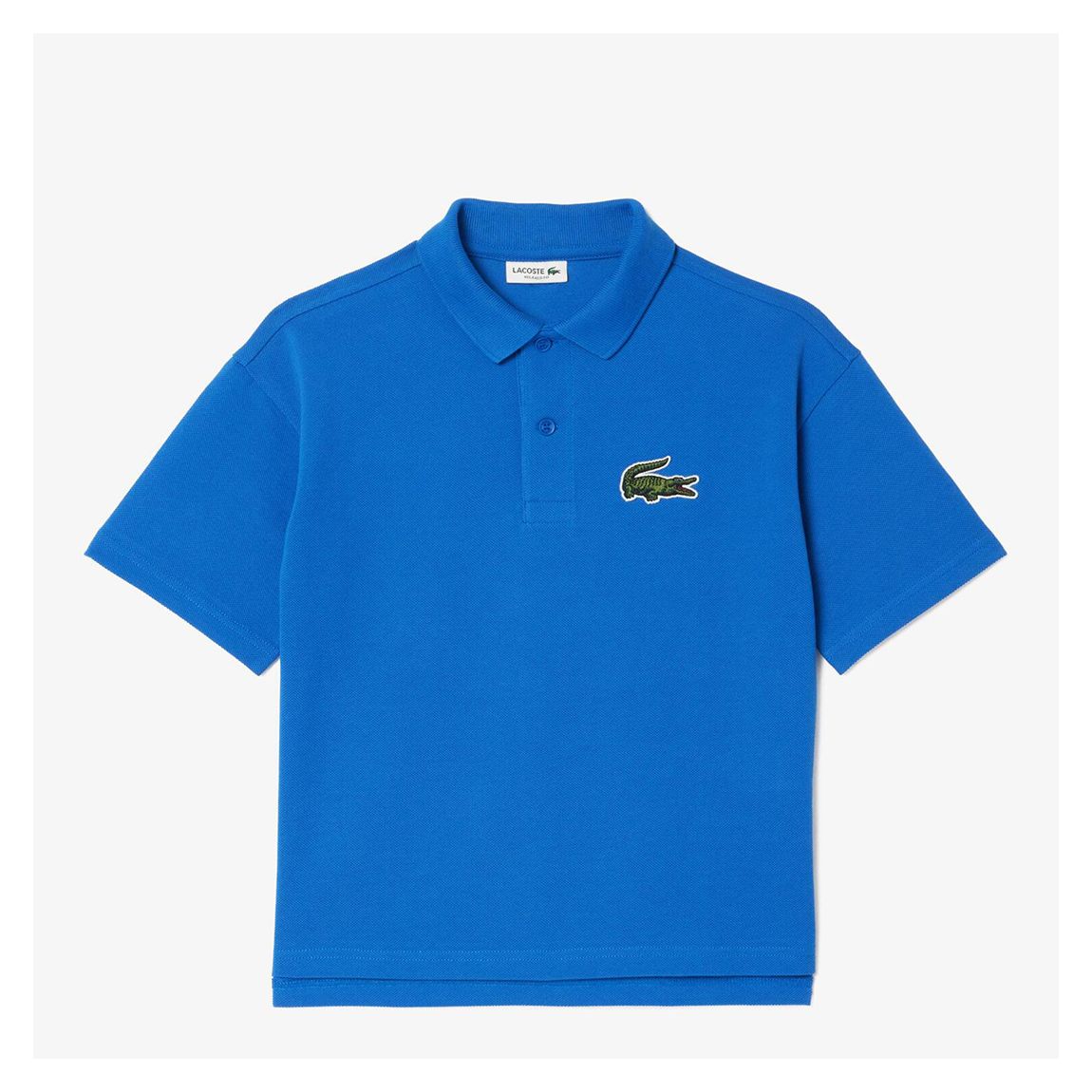 Teen Bright Blue Cotton Polo Shirt main product photo