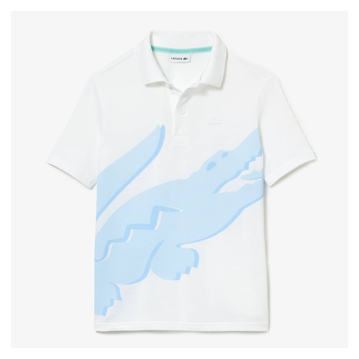 Baby White Croc Design Polo Shirt main product photo