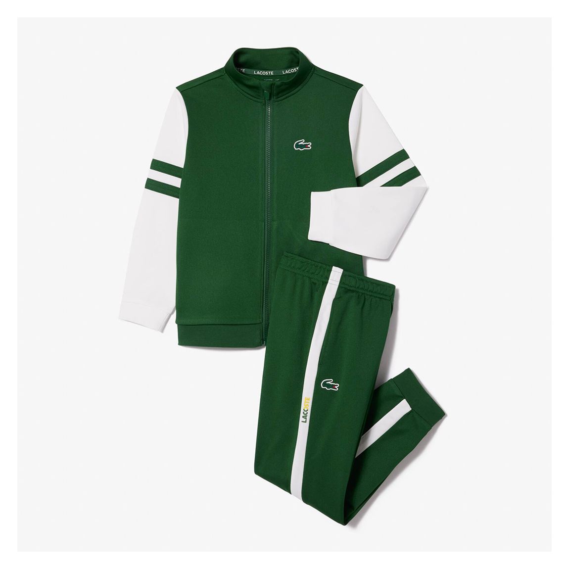 Kids Green Striped Tracksuit main product photo