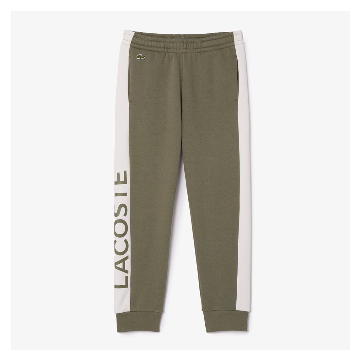 Kids Khaki Strip Tracksuit Bottoms main product photo