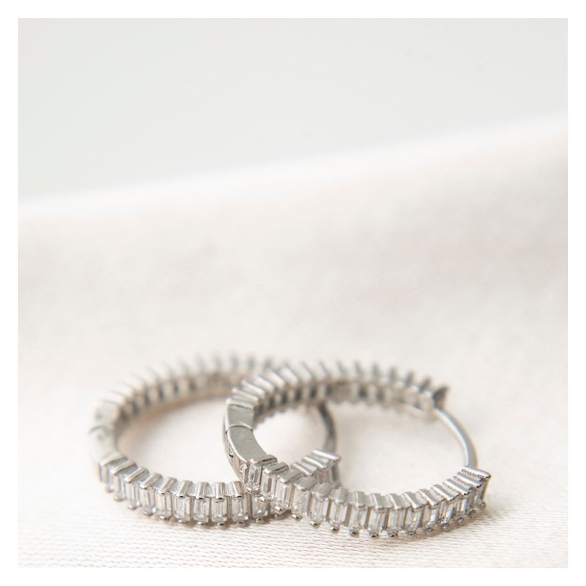 Silver Silver Hoop Earring main product photo