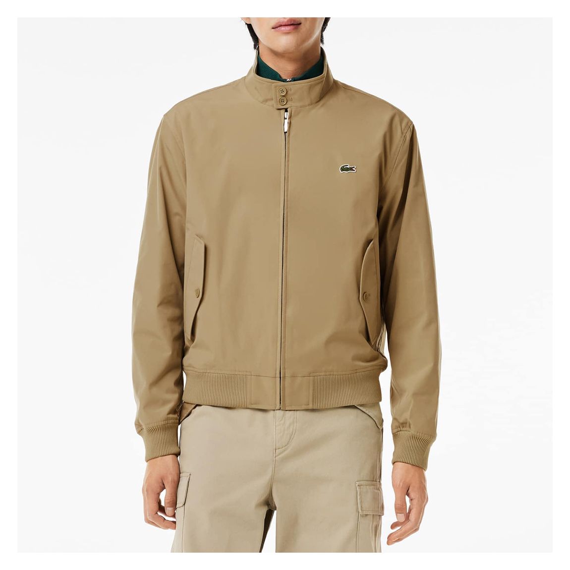Sand Embroidered Logo Jacket main product photo