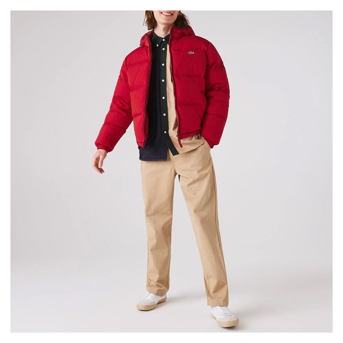 Red Puffer Coat main product photo