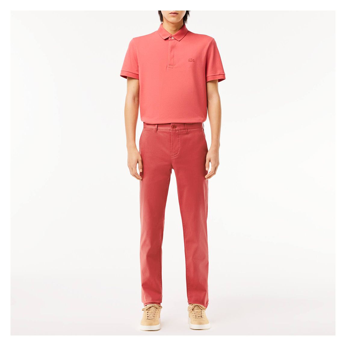Pink Straight Chino Trousers main product photo