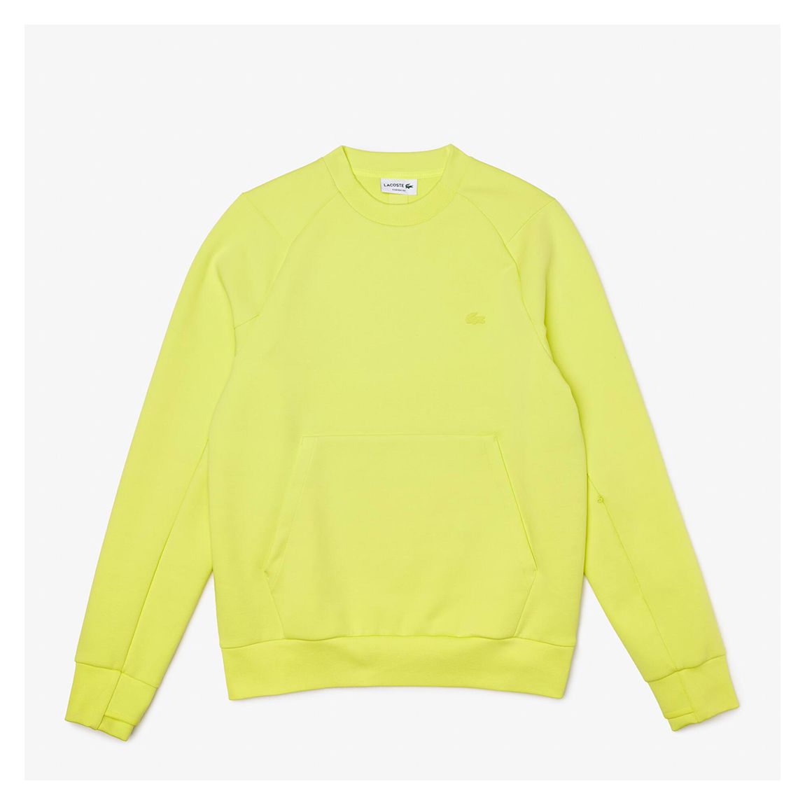 Yellow Crew Neck Cotton Sweatshirt main product photo