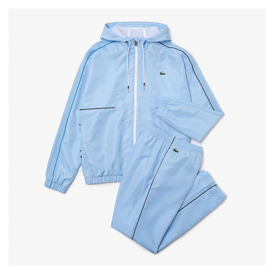 Light Blue Drawstring Tapered Tracksuit main product photo