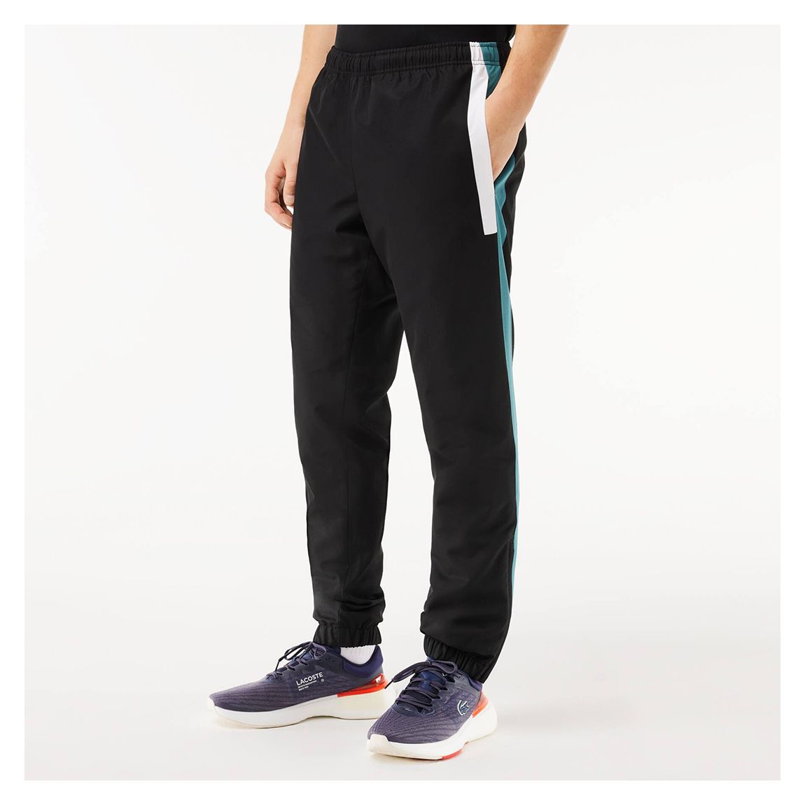 Black Taped Colour Block Joggers main product photo