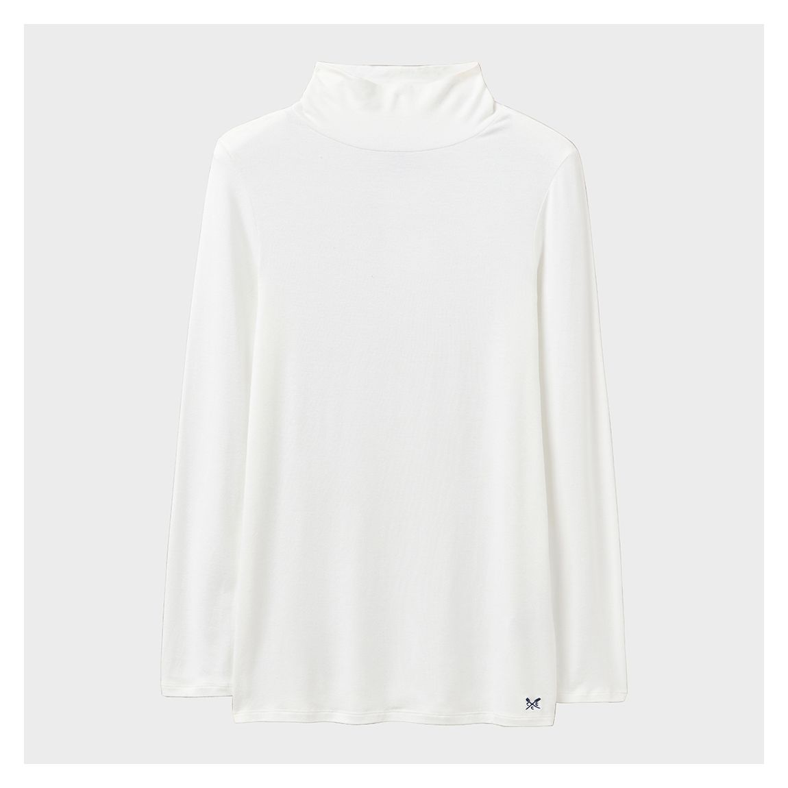 Ivory Soft Oversized Turtleneck Top main product photo