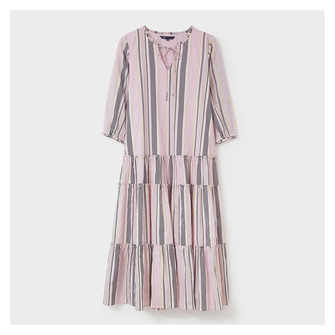 STRIPE RHIANNON DRESS main product photo