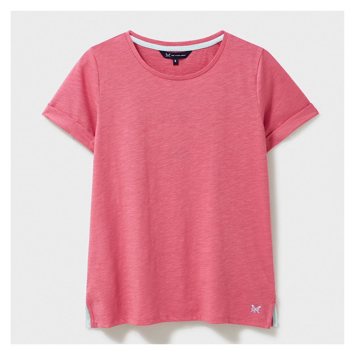 Dusty Pink Slub T-Shirt main product photo