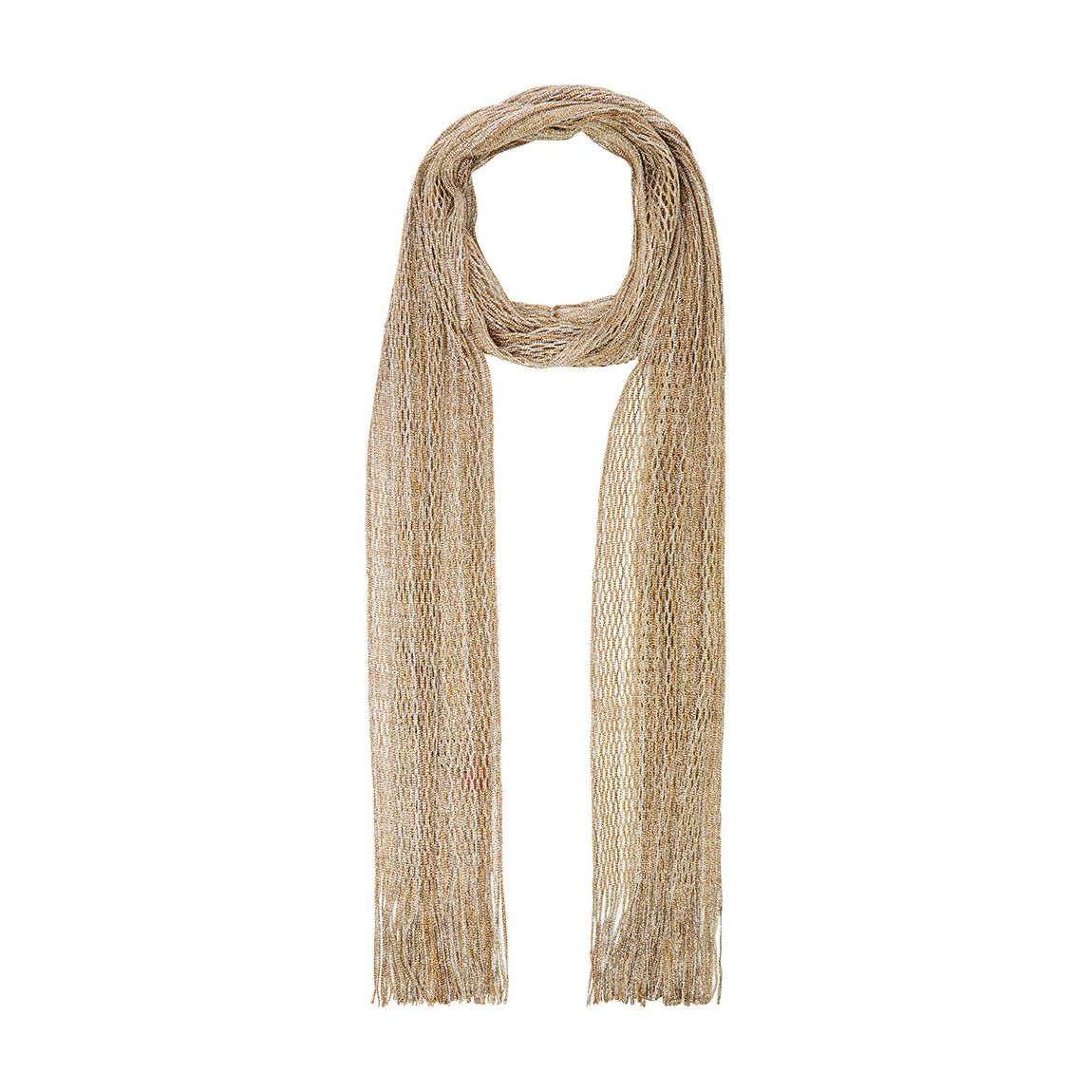 Gold Metallic Scarf main product photo