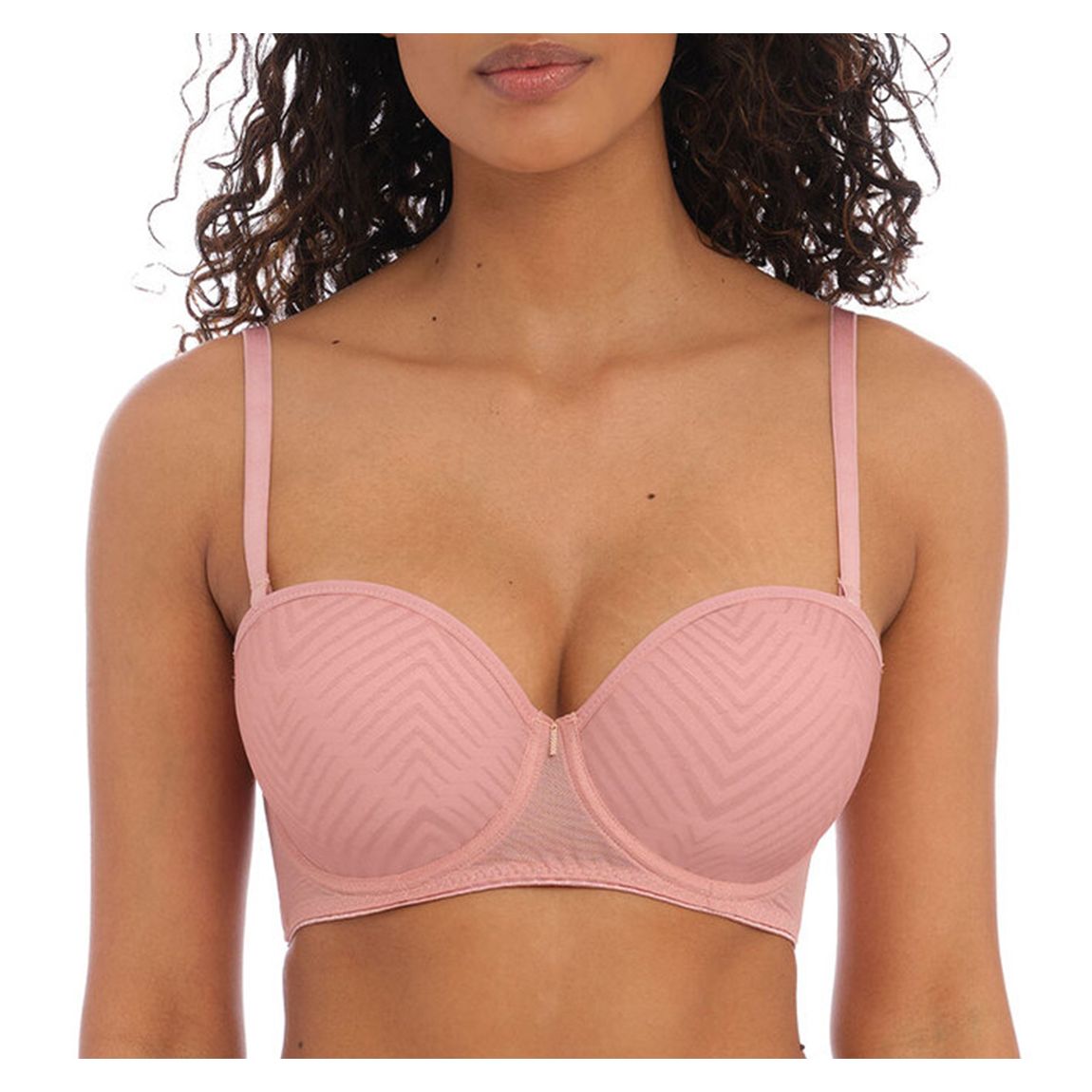 Pink Tailored Moulded Strapless Bra main product photo