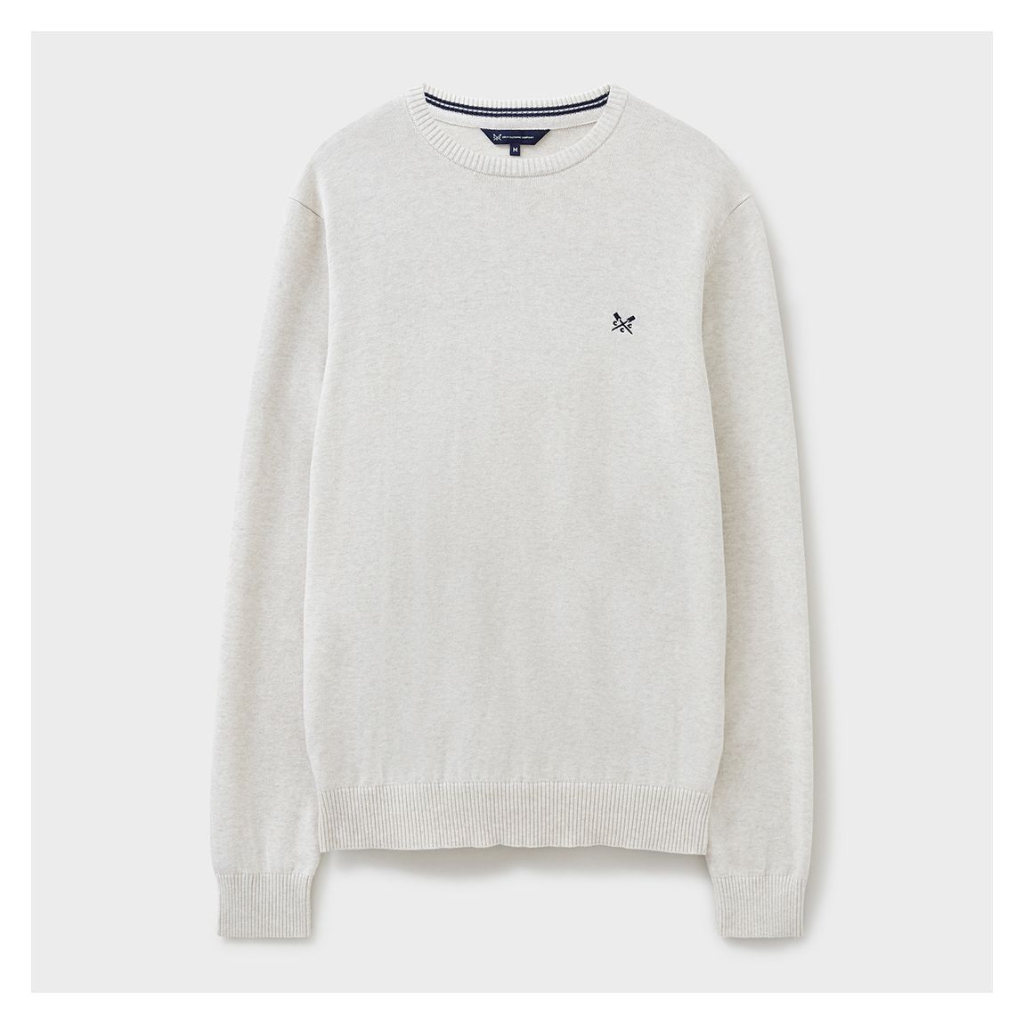 Ecru Marl Organic Cotton Jumper main product photo